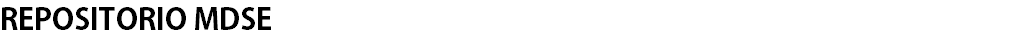 REPOSITORIO MDSE